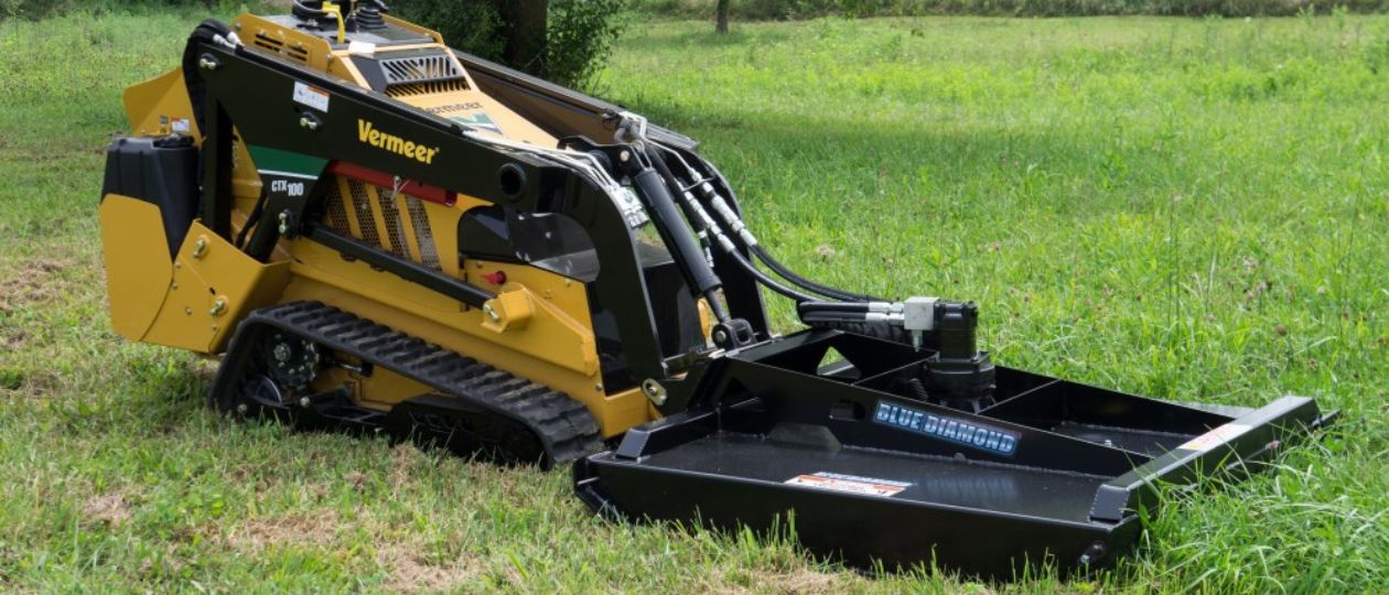 Mini Skid Steer Brush Cutter - Clear Brush With Your Mini Track Loader