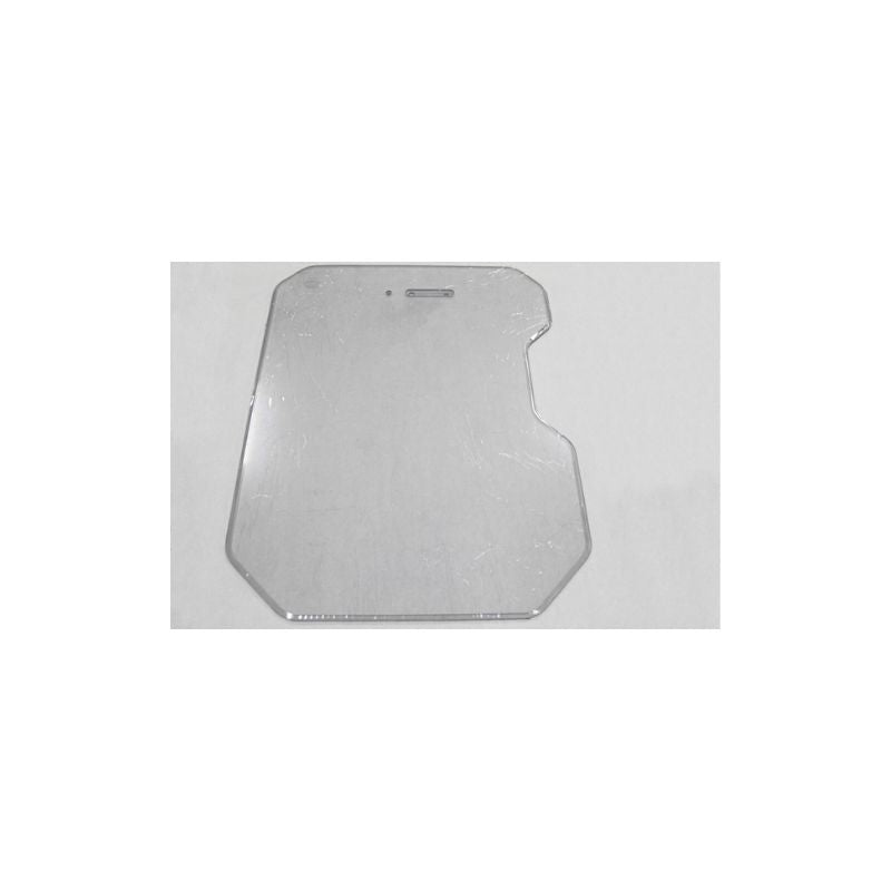 Replacement windshield for Gehl skid steers displayed on a white background