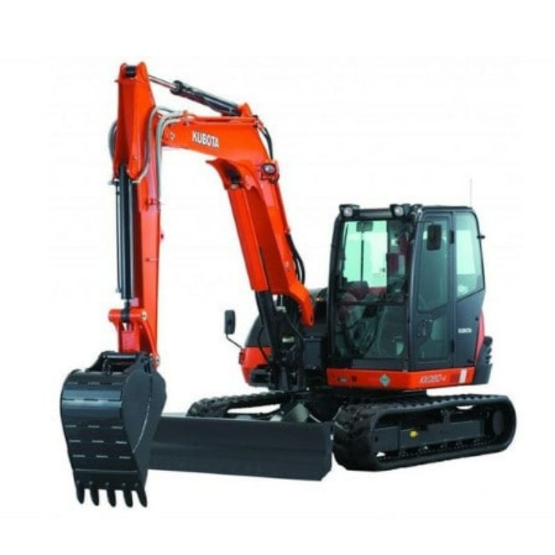 Door Glass Replacement from Shields for Kubota KX080-4 Excavator