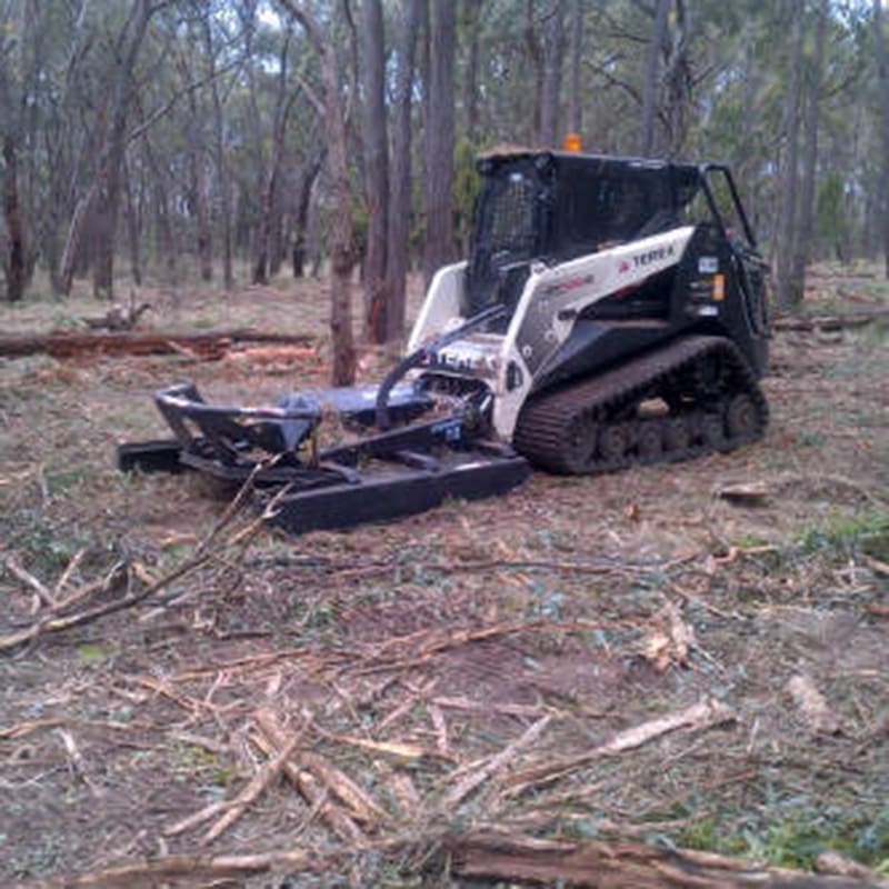 Brush Cutter Extreme Duty Open Front by Blue Diamond in the forest
