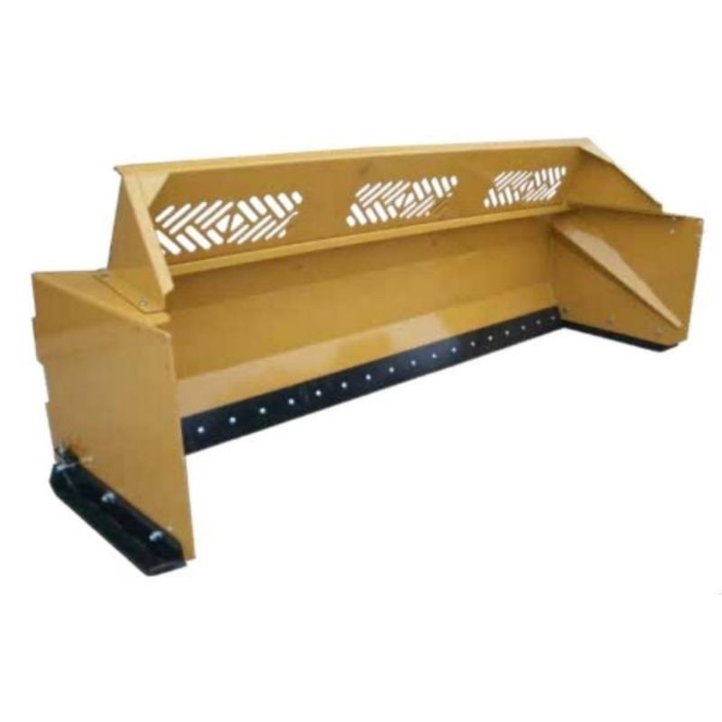 Snow Pusher for tractor and skid steer attachment from haugen