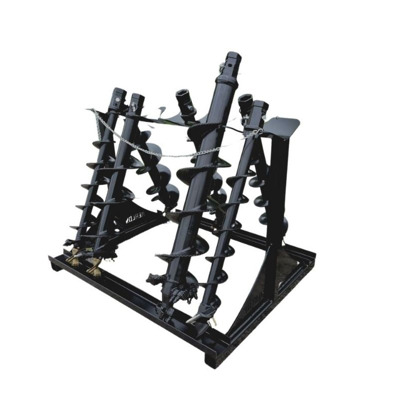 Berlon Industries Auger Rack Attachment for Skid Steers and Tractors