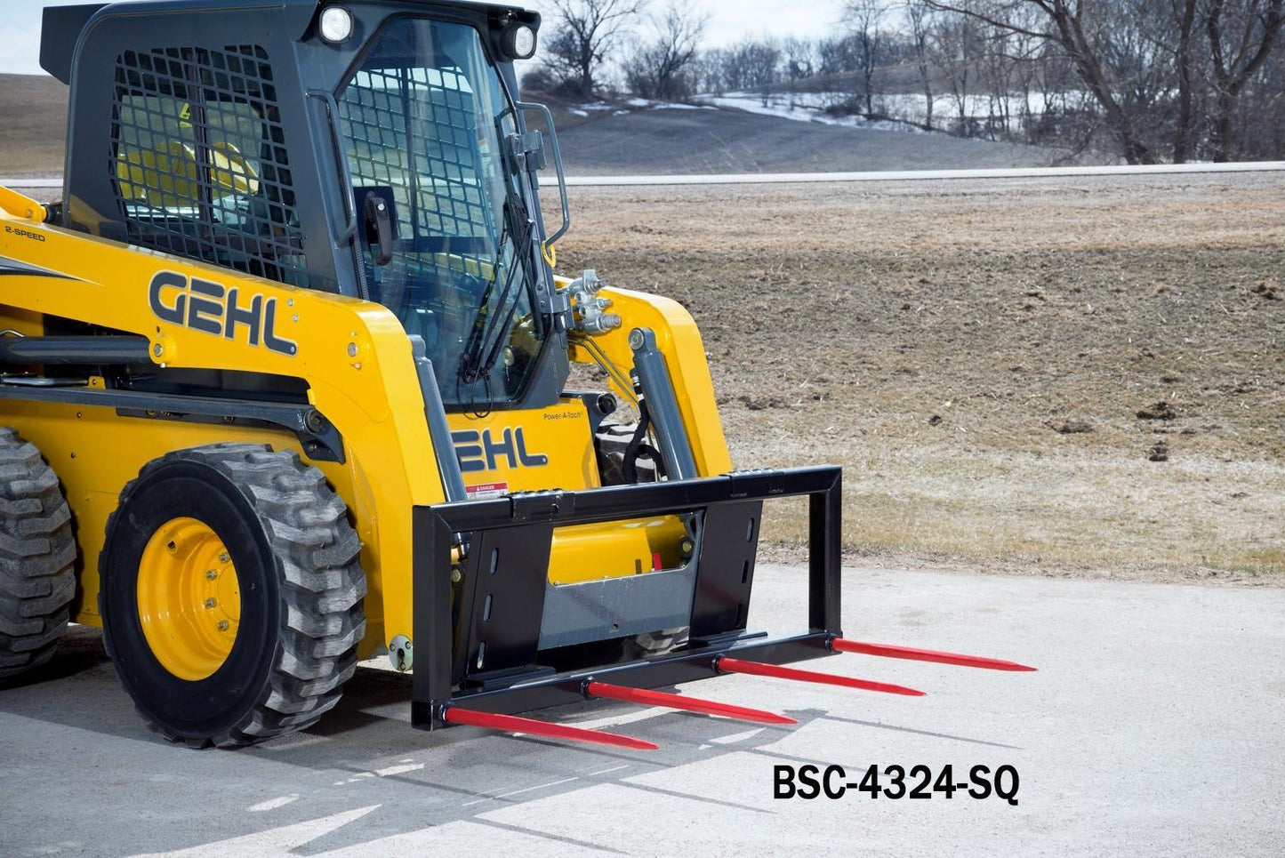 Bale Spear Carriages with Tines attachment from Berlon Industries