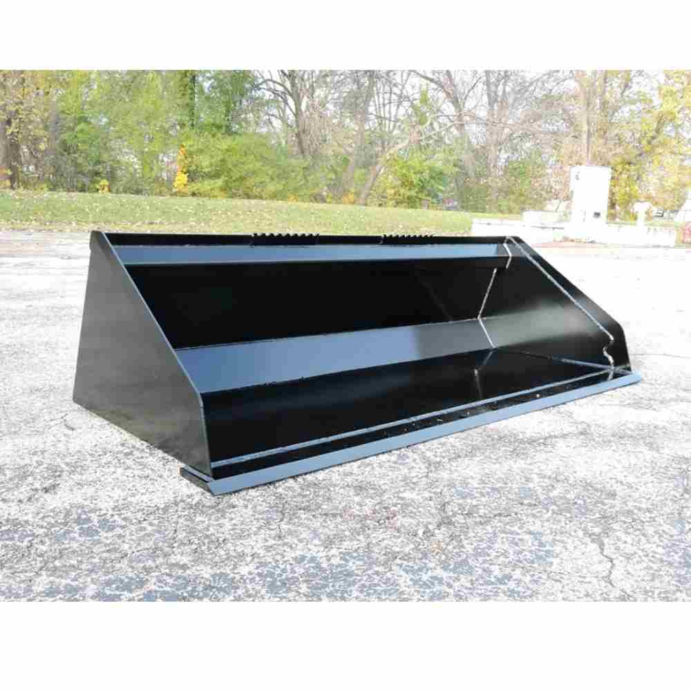 Compact Tractor Bucket - Skid Steer & Tractor - Berlon Industries Compact Tractor Bucket Berlon Industries on the ground