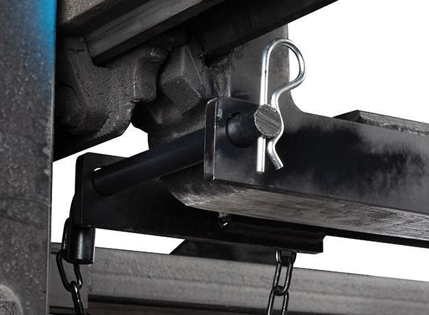 Forklift Jib Boom Star Industries lock mechanism