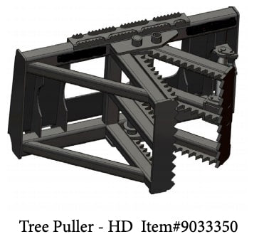 tree puller attachment by top dog