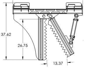 specs of the tree puller attachment from top dog