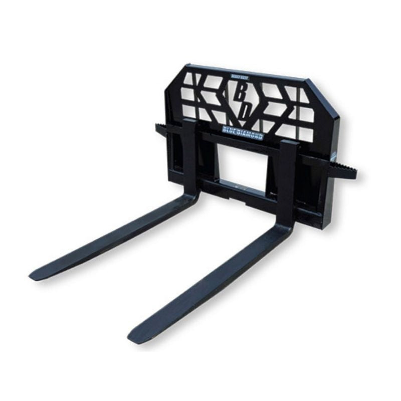 blue diamond pallet fork with 5,000 lbs capacity
