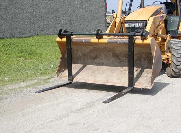 Cat Loader with Over-The-Bucket Forks by Star Industries 