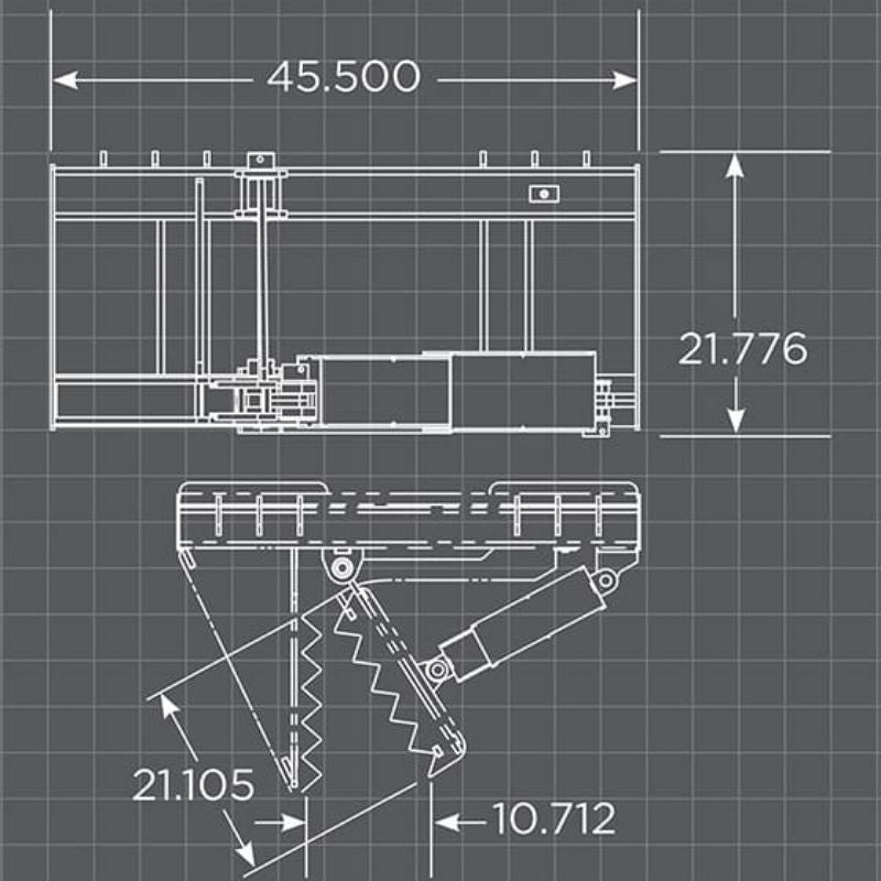 Post and Tree Puller attachment specs by McLaren Industries