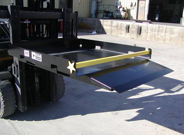 Star Industries Safety Loading Platform  ready to action