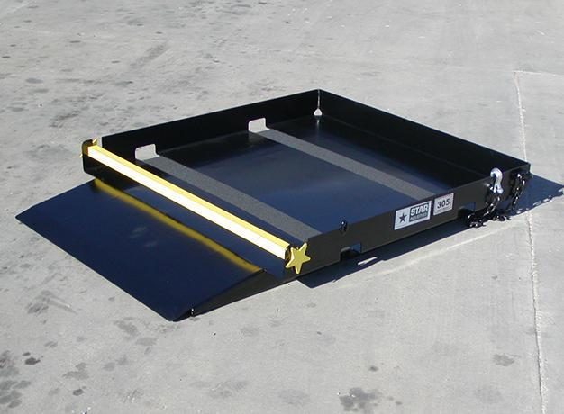 Star Industries Safety Loading Platform on the ground