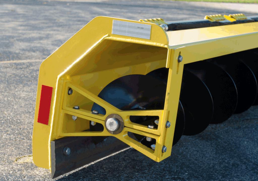 front view of the Snowgrr attachment from Berlon Industries 