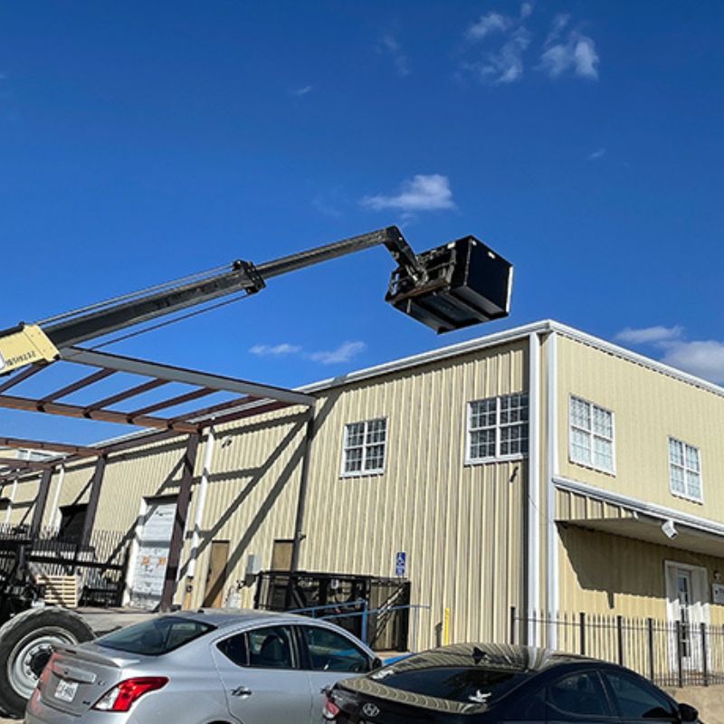 Star Industries Heavy Duty Trash Hopper on site