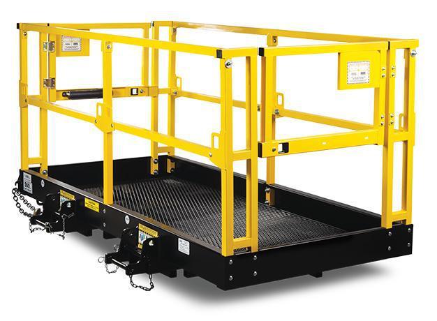 Star Industries Telehandler &amp; Forklift Safety Work Platforms 
