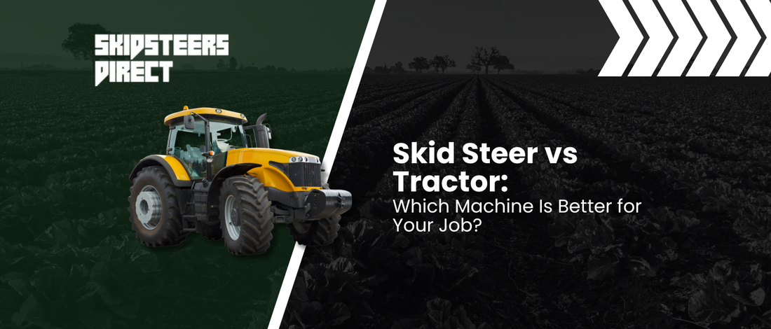 skid steer vs tractor