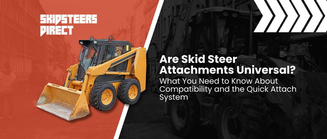 are skid steers attachments universal