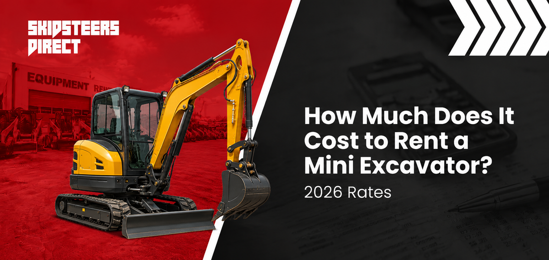 How Much Does It Cost to Rent a Mini Excavator? 2026 Rates