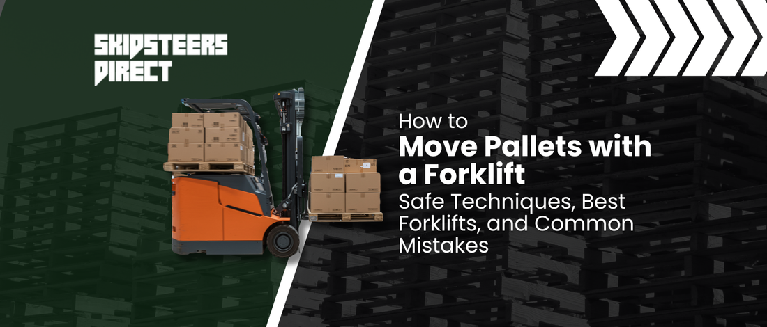 How to Move Pallets with a Forklift 