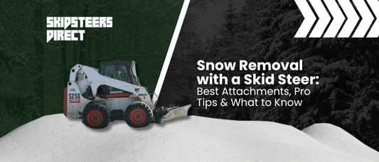 Snow Removal with a Skid Steer