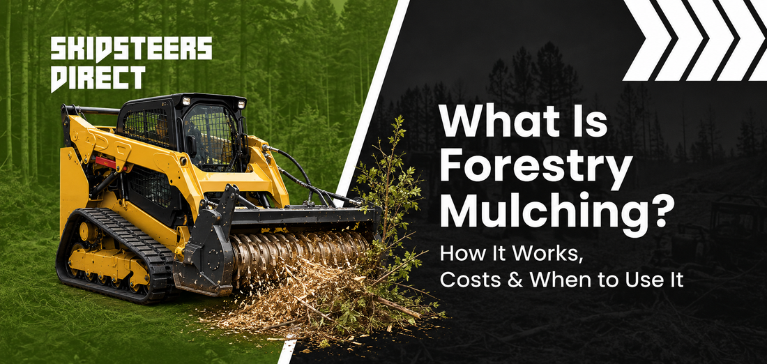 What Is Forestry Mulching? How It Works, Costs & When to Use It