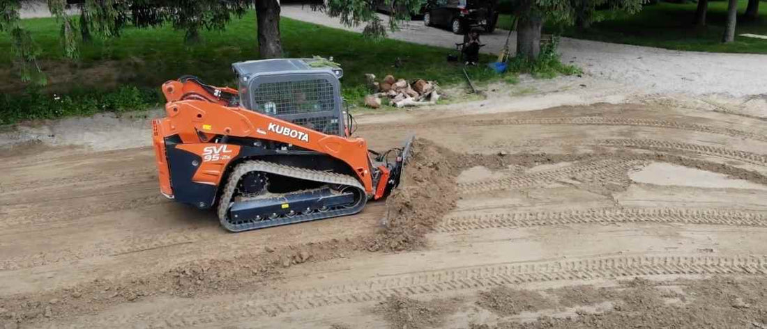 Best Skid Steer Attachments for Grading & How to Grade with a Bucket