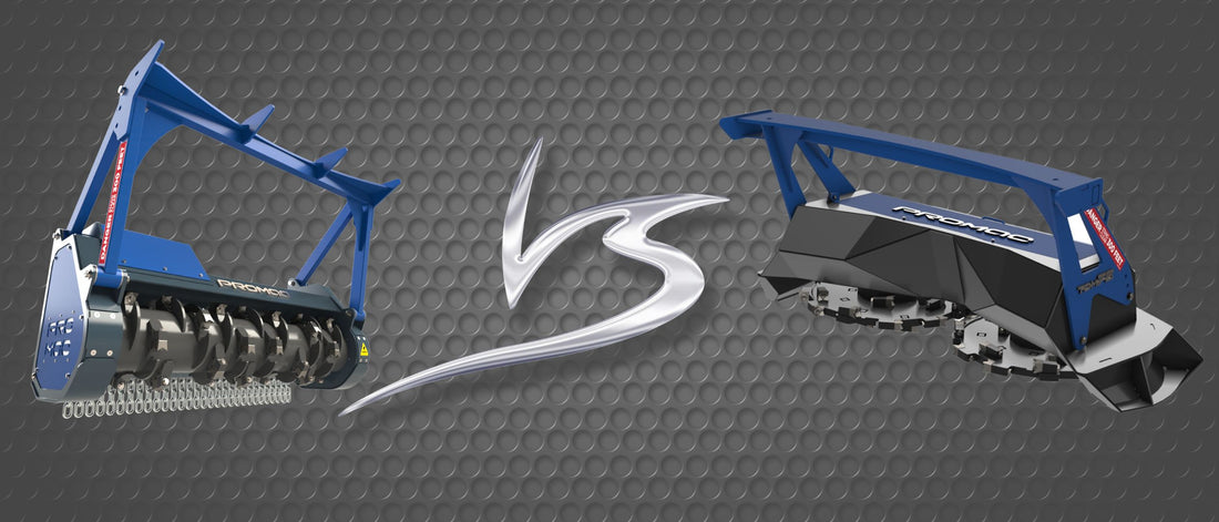 Drum Mulcher vs Disc Mulcher