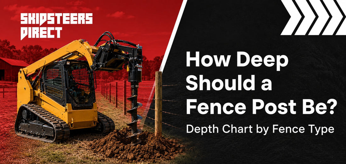 How Deep Should a Fence Post Be? Depth Chart by Fence Type