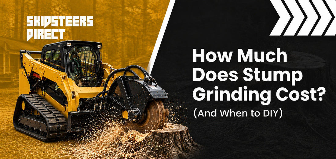 How Much Does Stump Grinding Cost? (And When to DIY)
