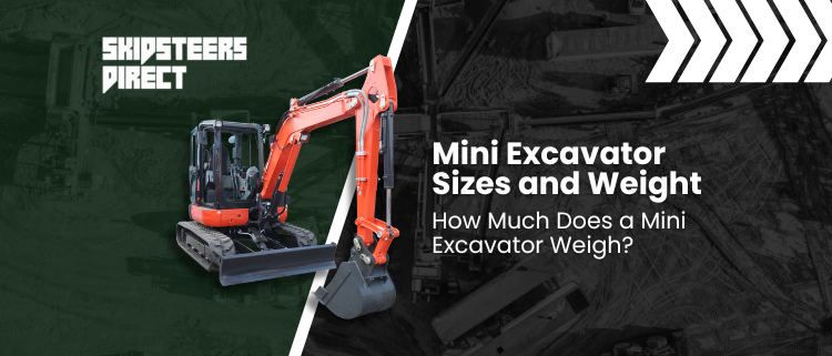 Mini Excavator Sizes and Weight