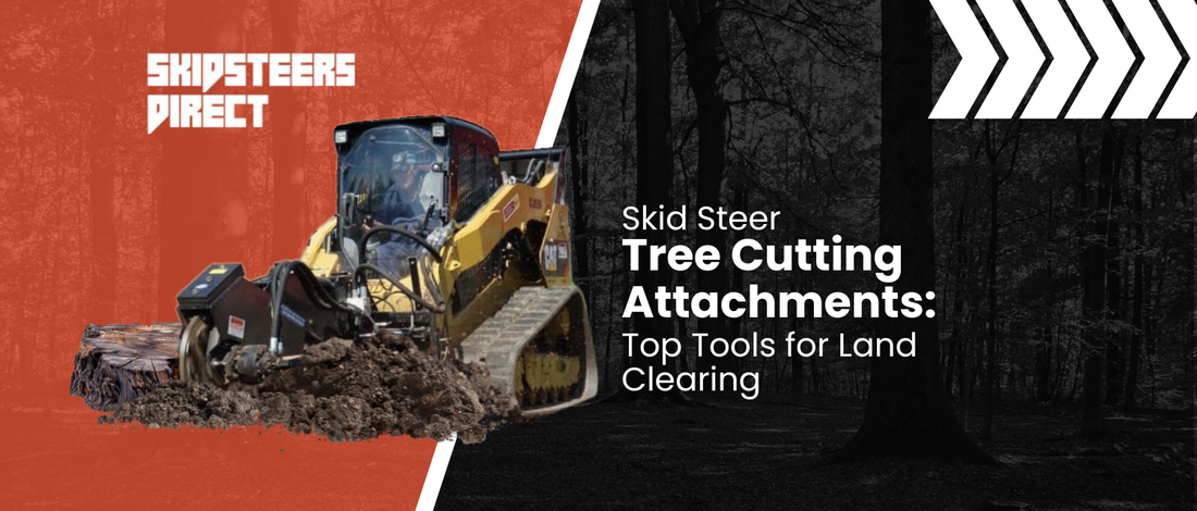Skid Steer Tree Cutting Attachments: Top Tools for Land Clearing