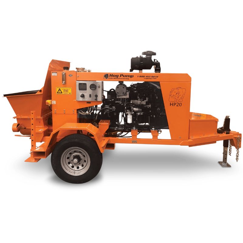 Concrete Pump for Skid Steers | Multiple Power Choices Available