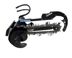 Mini Skid Steer Trenchers | Digging Attachments for Utilities