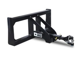 trailer mover attachment for a skid steer