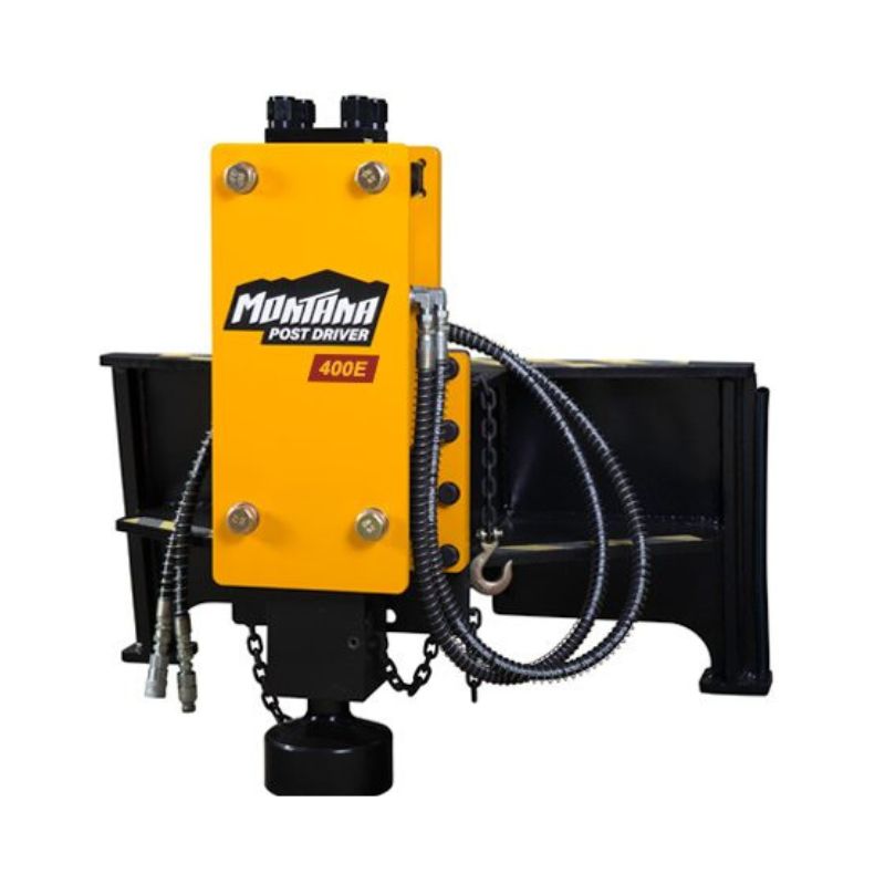 Snow Post Driver Skid Steer Montana Post Driver For Sale - Skid Steers Direct