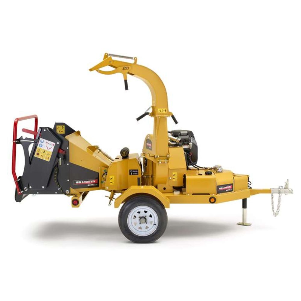 Hydraulic Feed Wood Chipper Trailer | Wallenstein Equipment