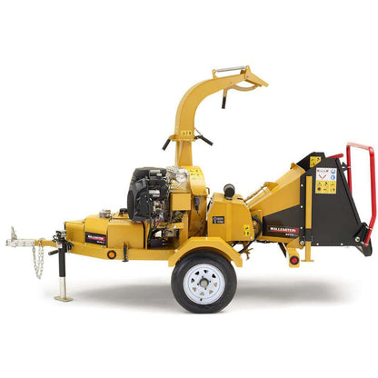 Hydraulic Feed Wood Chipper Trailer | Wallenstein Equipment