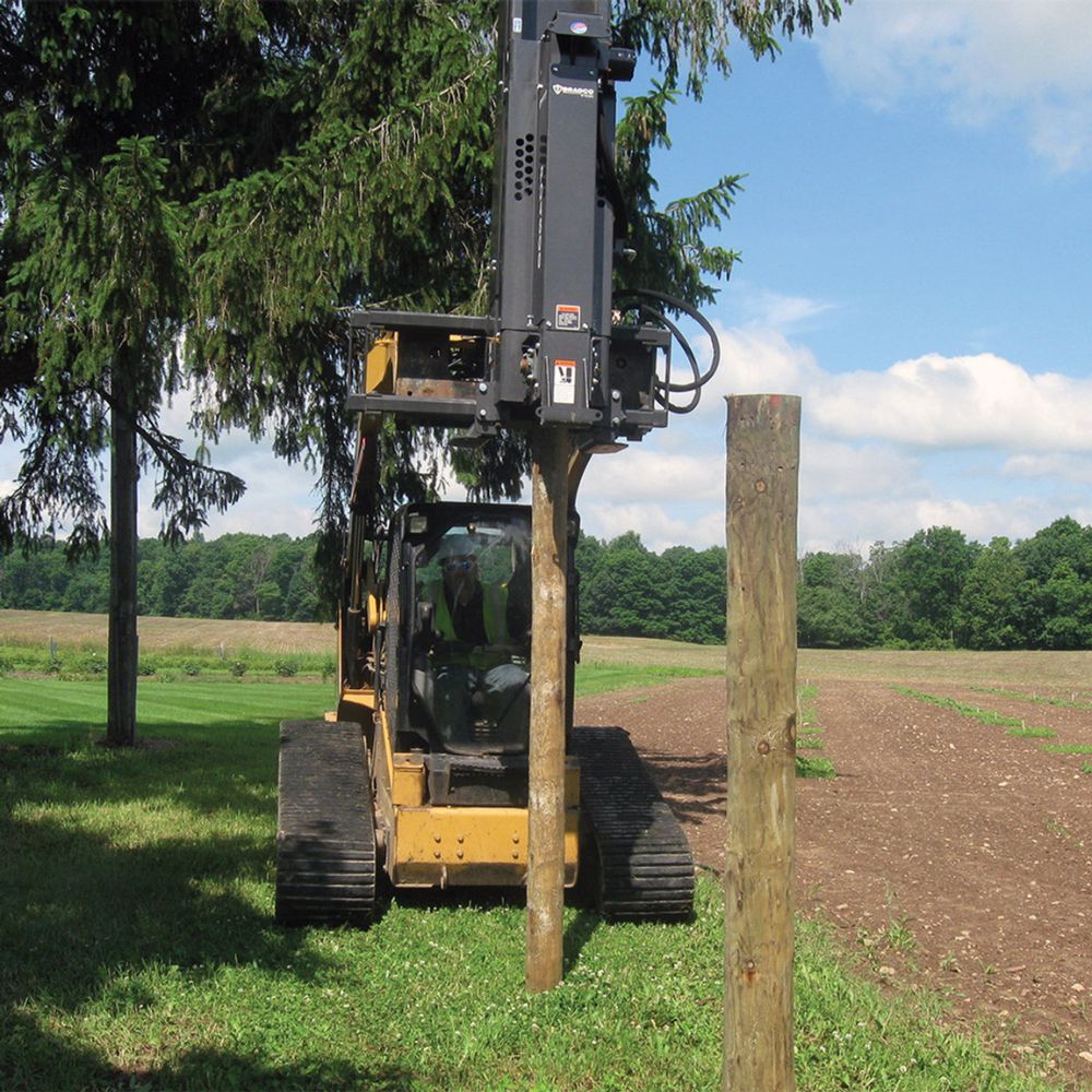 Post Driver Attachment | Bradco | Buy Online | Free Shipping - Skid ...