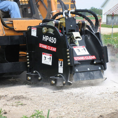 Hp450-Cold-planer-attachment-on-skid-loader-in-action