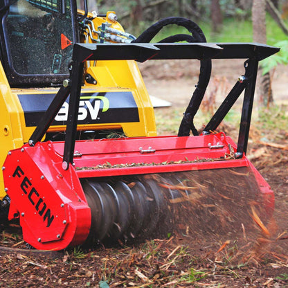 Fecon RK5015 mulcher on ASV skid steer in its natural habitat