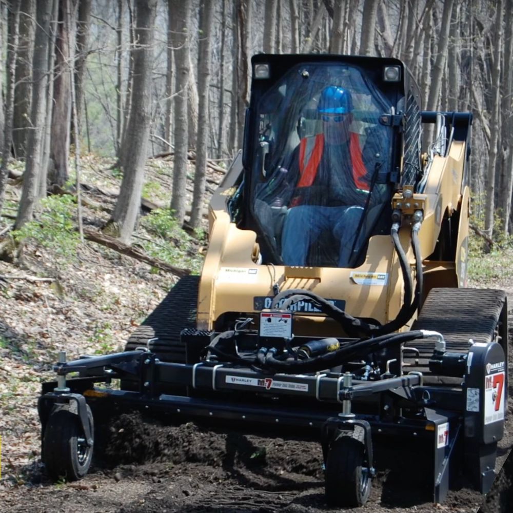 Harley Rake for Skid Steer