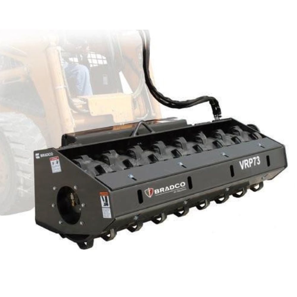 Skid Steer Roller Attachment | Bradco