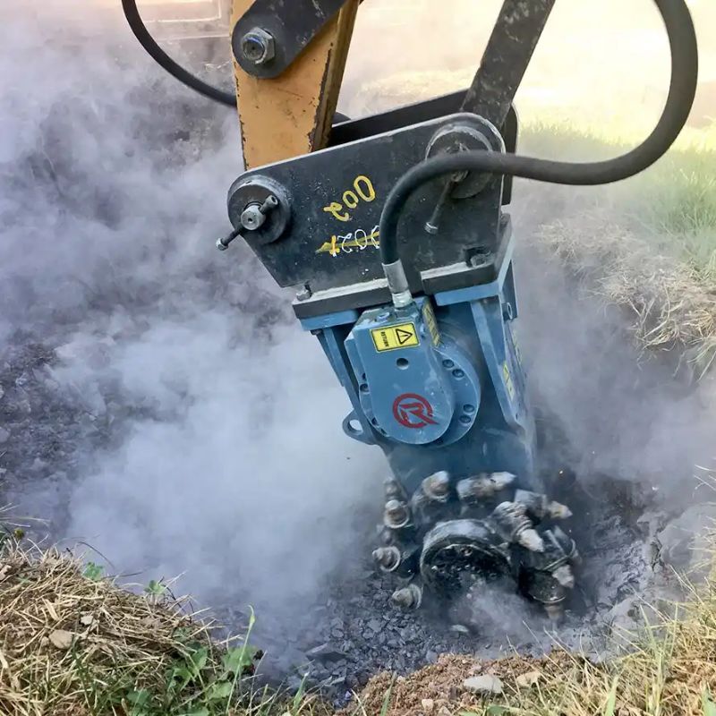 RockZone Rockwheel Grinder Attachment | Skid Steers Direct