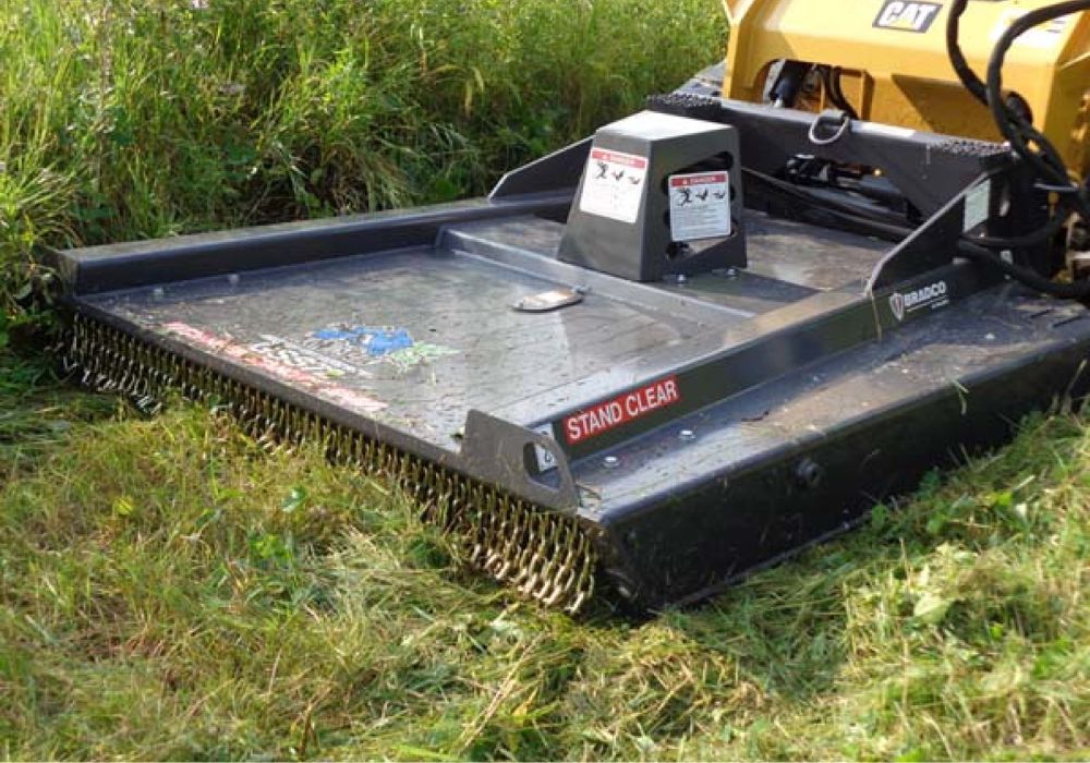 Ground Shark Standard Duty (SD) Brush Cutter | Bradco – Skid Steers Direct