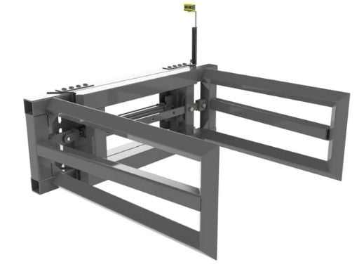 Square bale handler attachment for skid steers on sale today