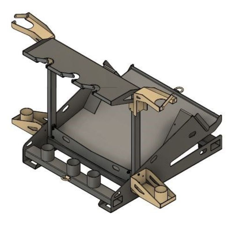 Side Mount Auger Add-On - Bucket Bunker