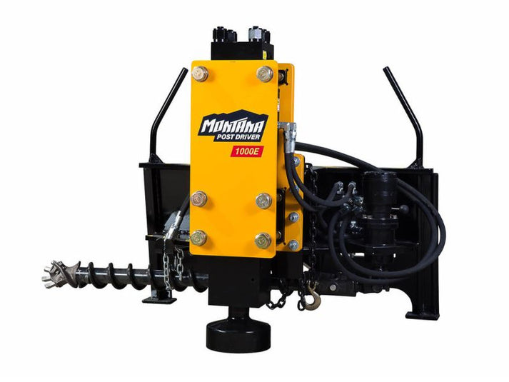Snow Post Driver Montana Skid Steer Post Driver – Skid Steers Direct