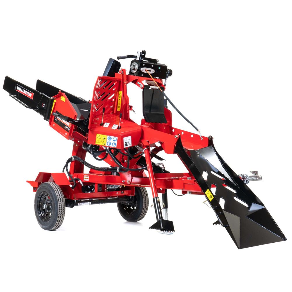 Towable Winch Feed Firewood Processor | Wallenstein Equipment