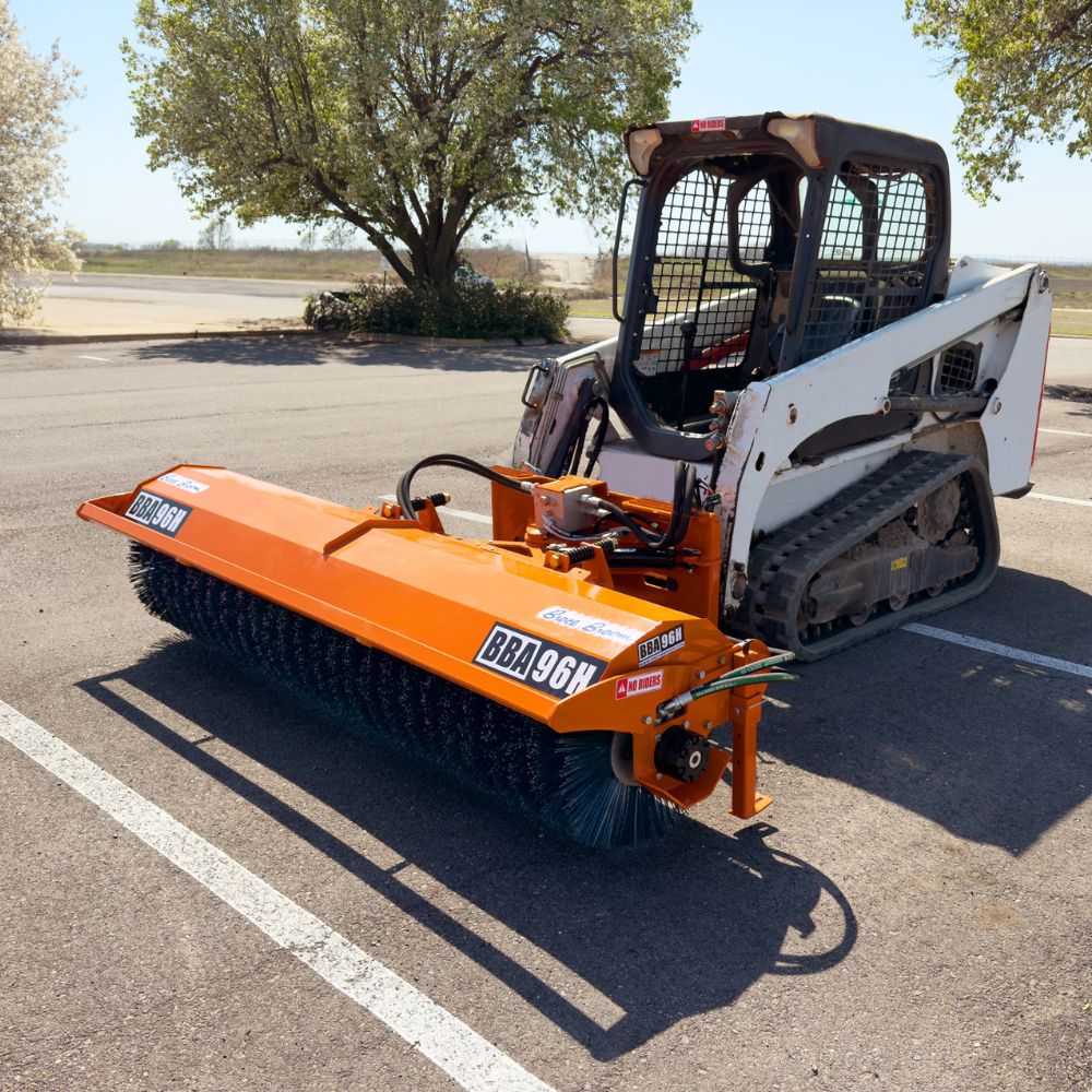 bobcat-with-the-broom-attachment-in-action