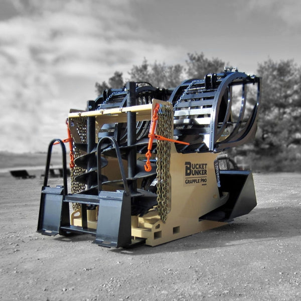 Grapple PRO- Skid Steer Attachment Storage Rack – Skid Steers Direct